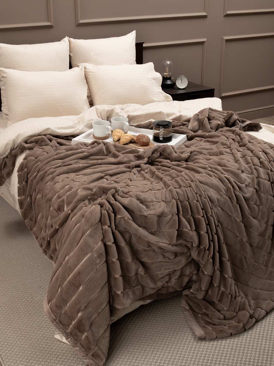 картинка Плед Texrepublic TCH KS CO 2022 Полосы 17-1418 