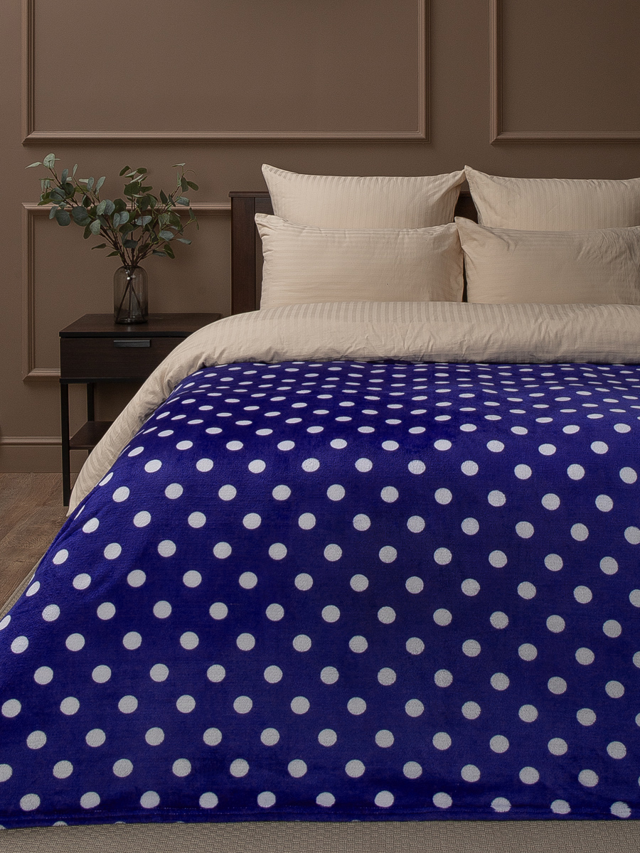 картинка Плед Texrepublic TF FN F111BL3 b1420 Горох 