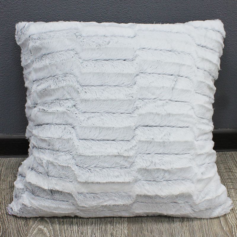 картинка Декоративная наволочка TF F112ML-GY3 48*48 Пестрый ворс 