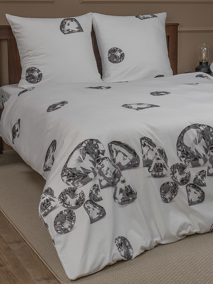 картинка Постельное бельё Amore Mio BZ QR Adamant EURO M. 