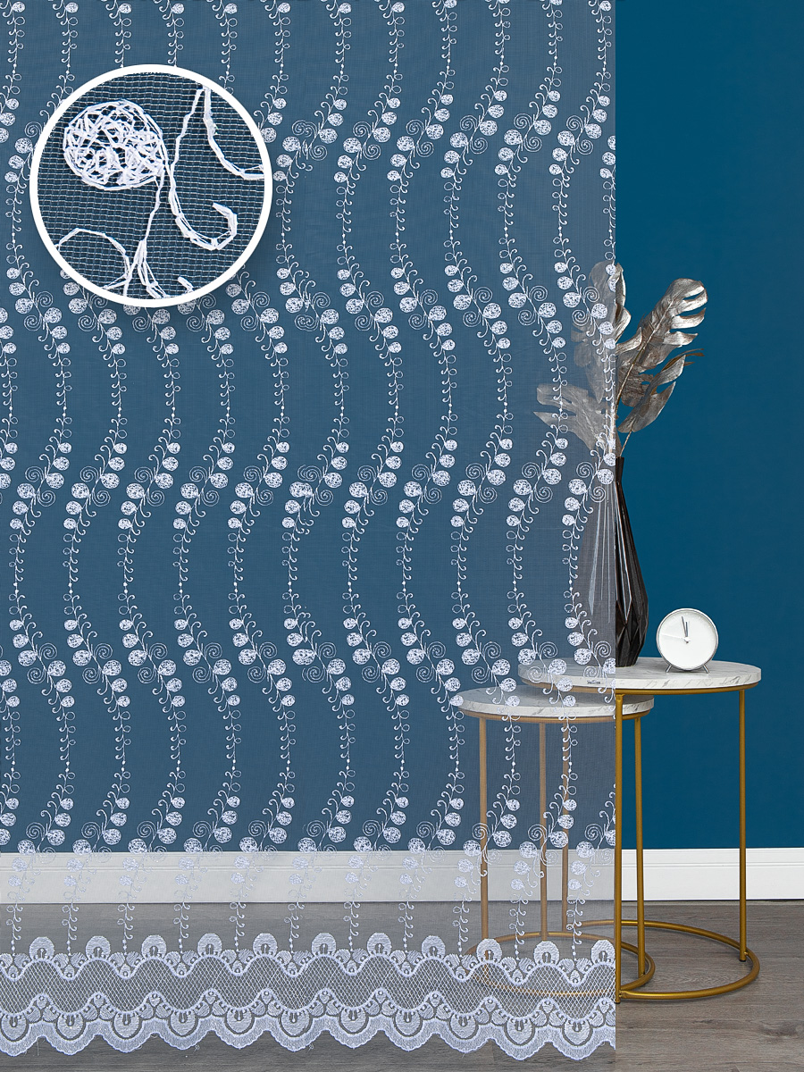 картинка Сетка вышивка Valencia TRT 12P011-w/320 SB 