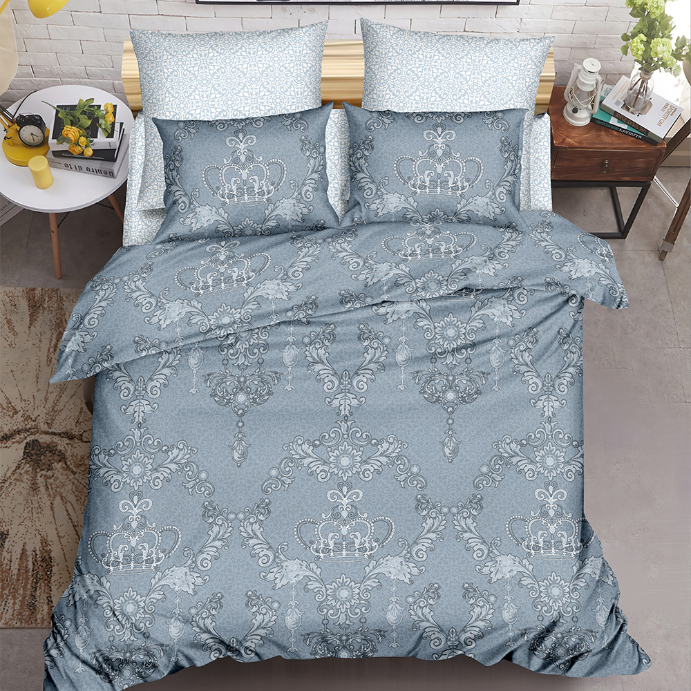 картинка Постельное бельё Amore Mio BZ QR Virginia GY EURO LUX Sp 