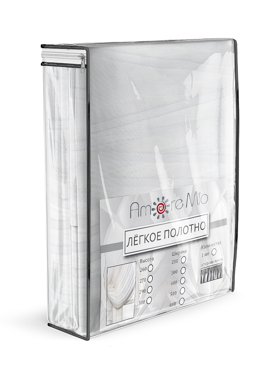 картинка Штора Amore Mio RR 35272-111018 ut 3,0*2,7*1 белый 
