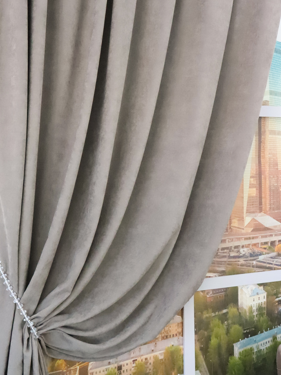 картинка Штора Amore Mio RR 1403-224 2,0*2,7*1 кофейный 