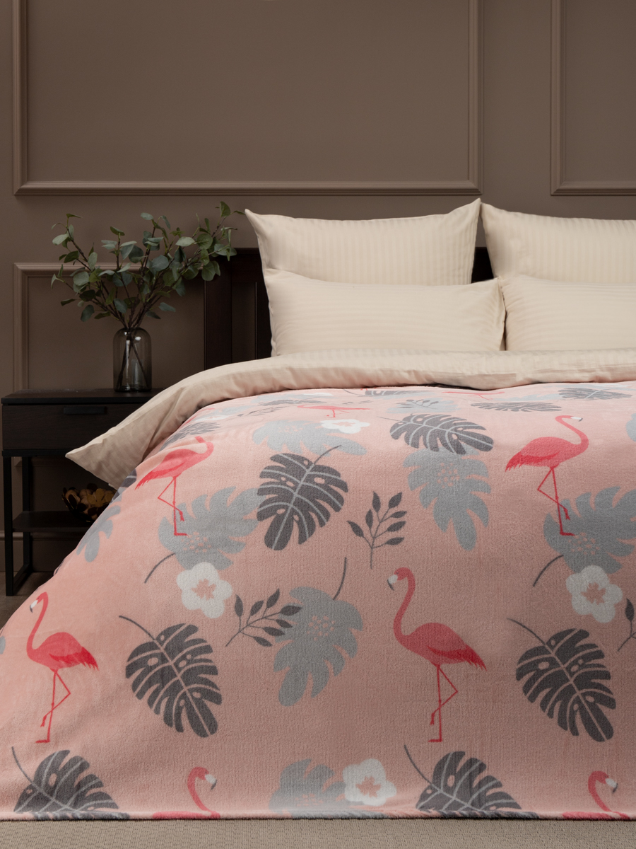 картинка Плед Texrepublic TF FN F110 b1420 Фламинго 