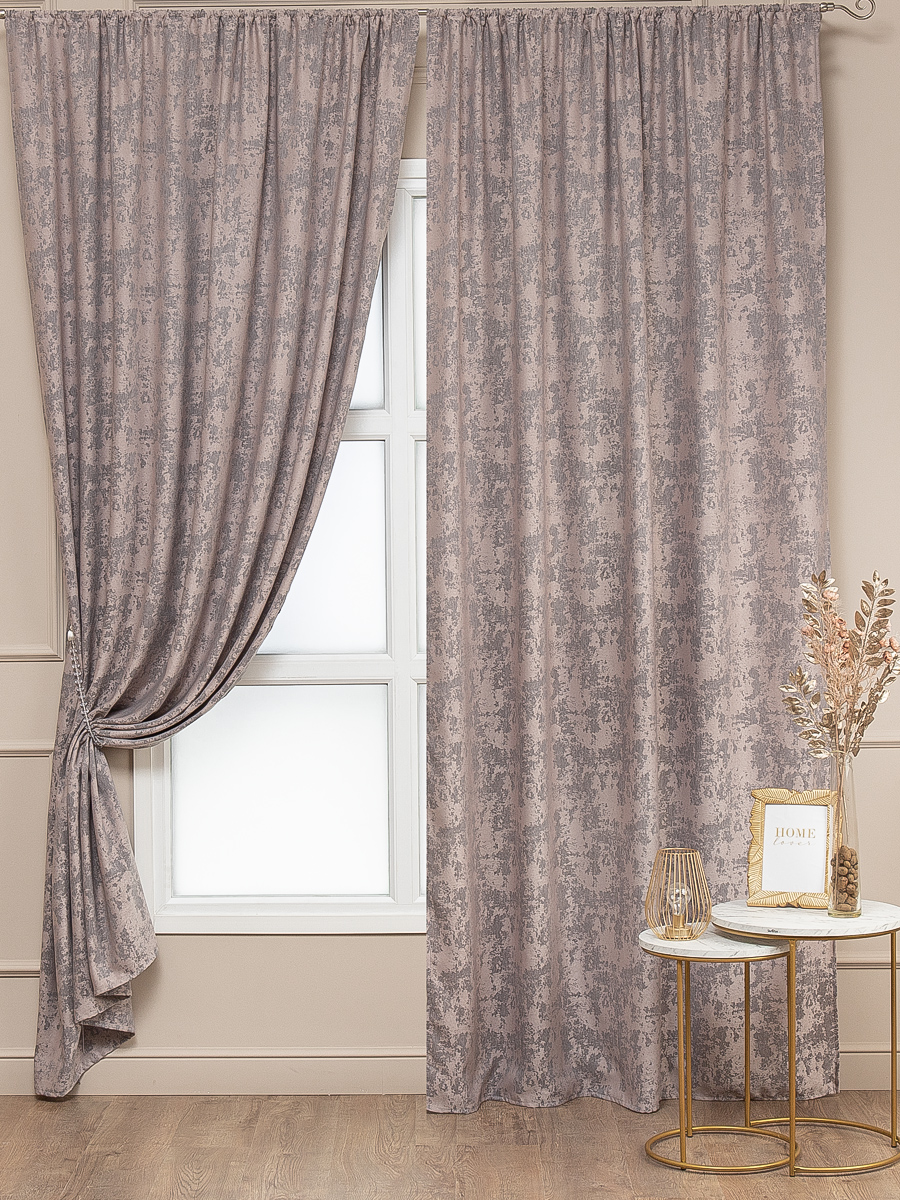 картинка Штора Amore Mio RR 6ML SOFT-4332C-25 1,5*2,7*2 серо-бежевый 