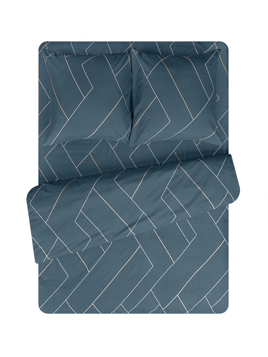 картинка Постельное бельё Amore Mio BZ Vector EURO M 