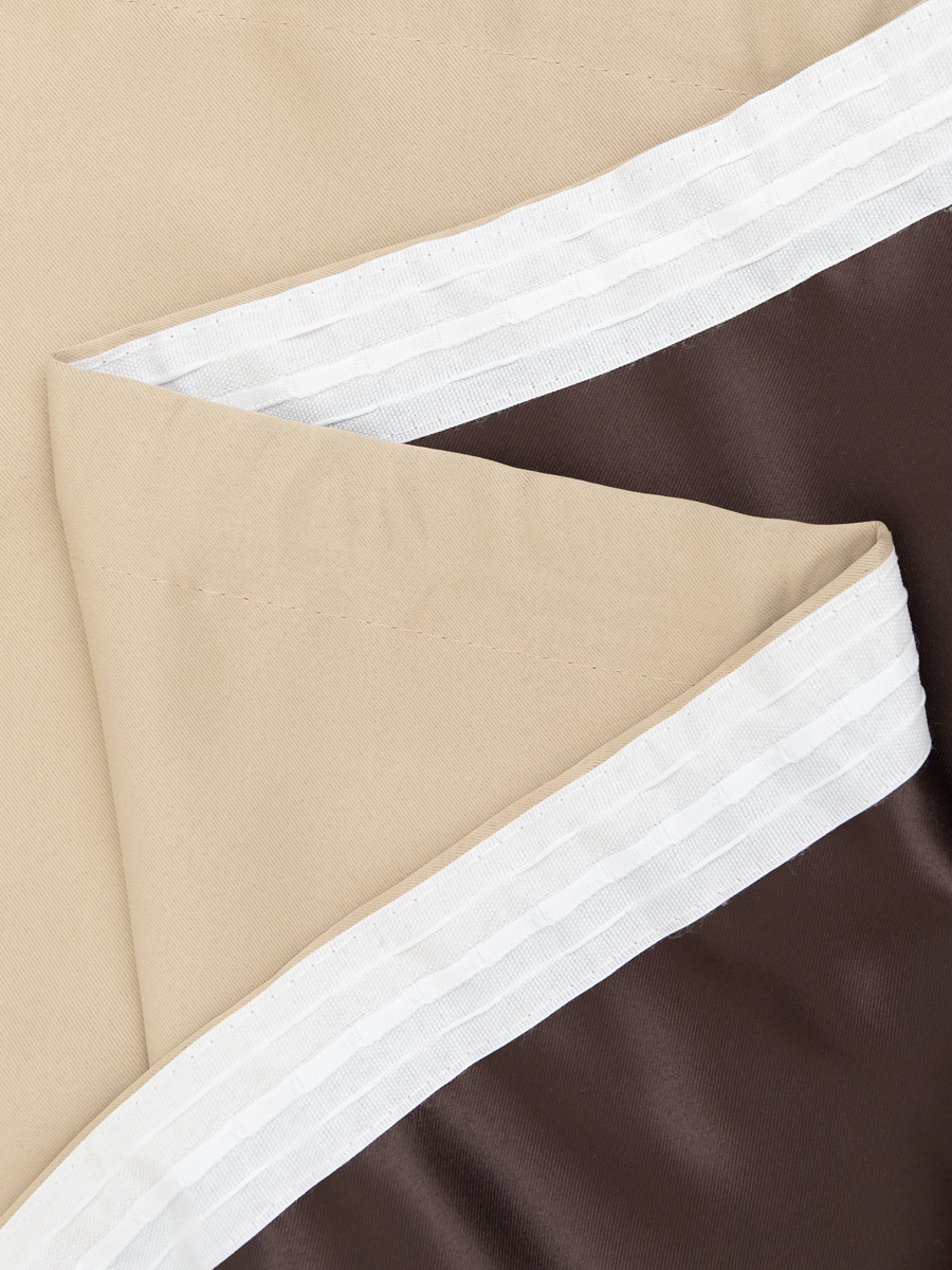 картинка Штора Amore Mio RR 4ML Milan-02 2,0*2,7*1 бежевый 