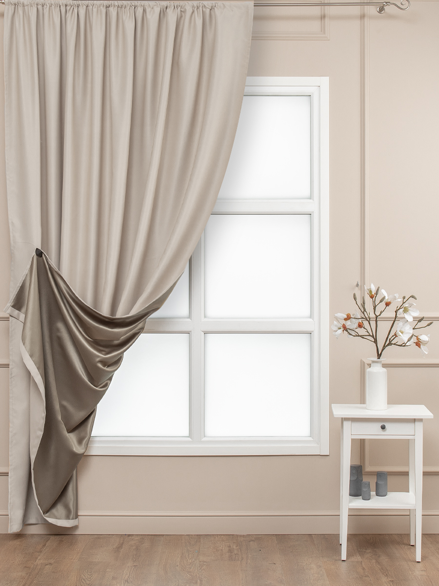 картинка Штора Amore Mio RR PL Milan-17 2,0*2,7*1 бежевый 