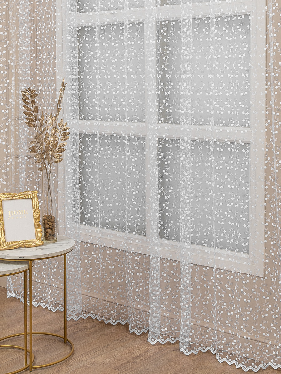 картинка Штора Amore Mio RR 80165-w 3,0*2,7*1 белый 