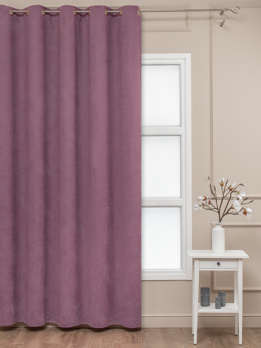 картинка Штора Amore Mio RR 318100-212 2,0*2,7*1 брусника люверсы 