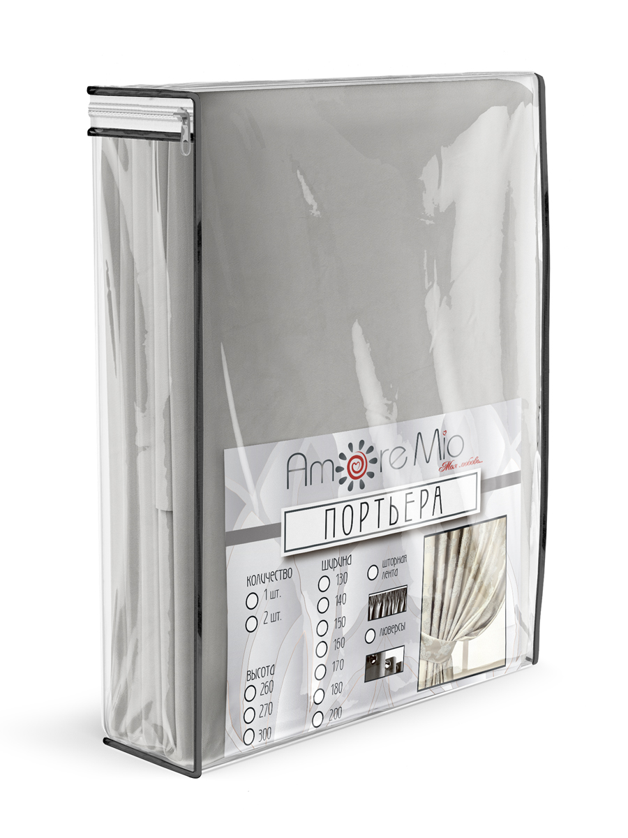 картинка Штора Amore Mio RR 6ML T66-57 2,0*2,7*1 молочный 