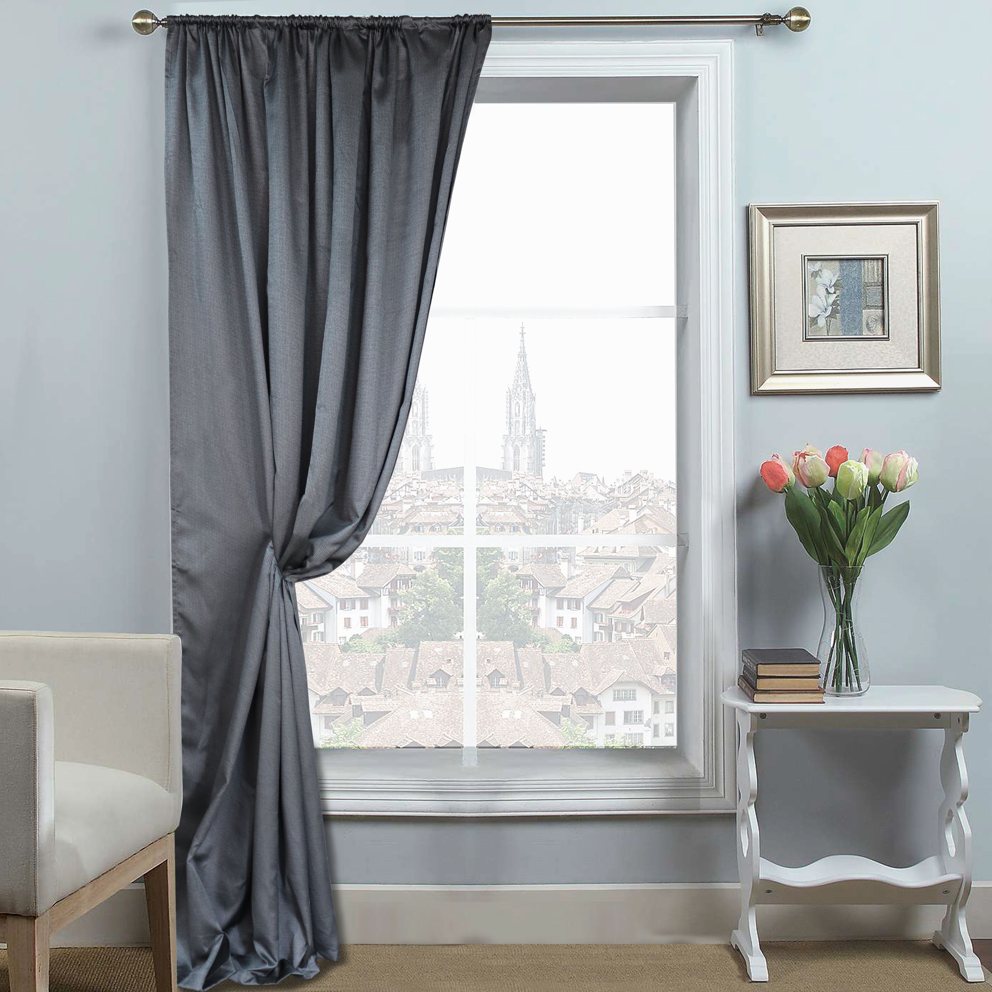 картинка Штора Amore Mio RR AV003V02-08P 2,0*3,0*1 серый 