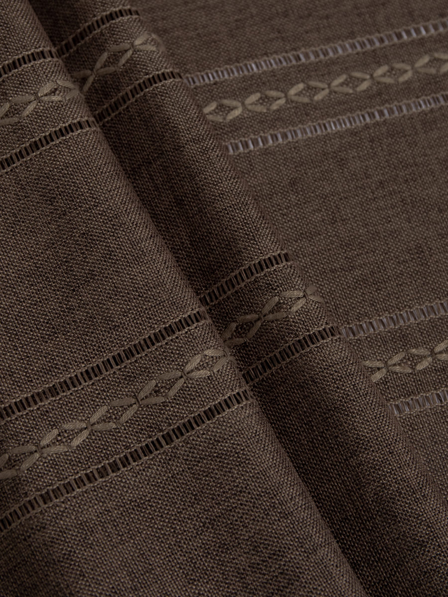 картинка Штора Amore Mio RR LJ6031-06 2,0*2,7*1 коричневый 