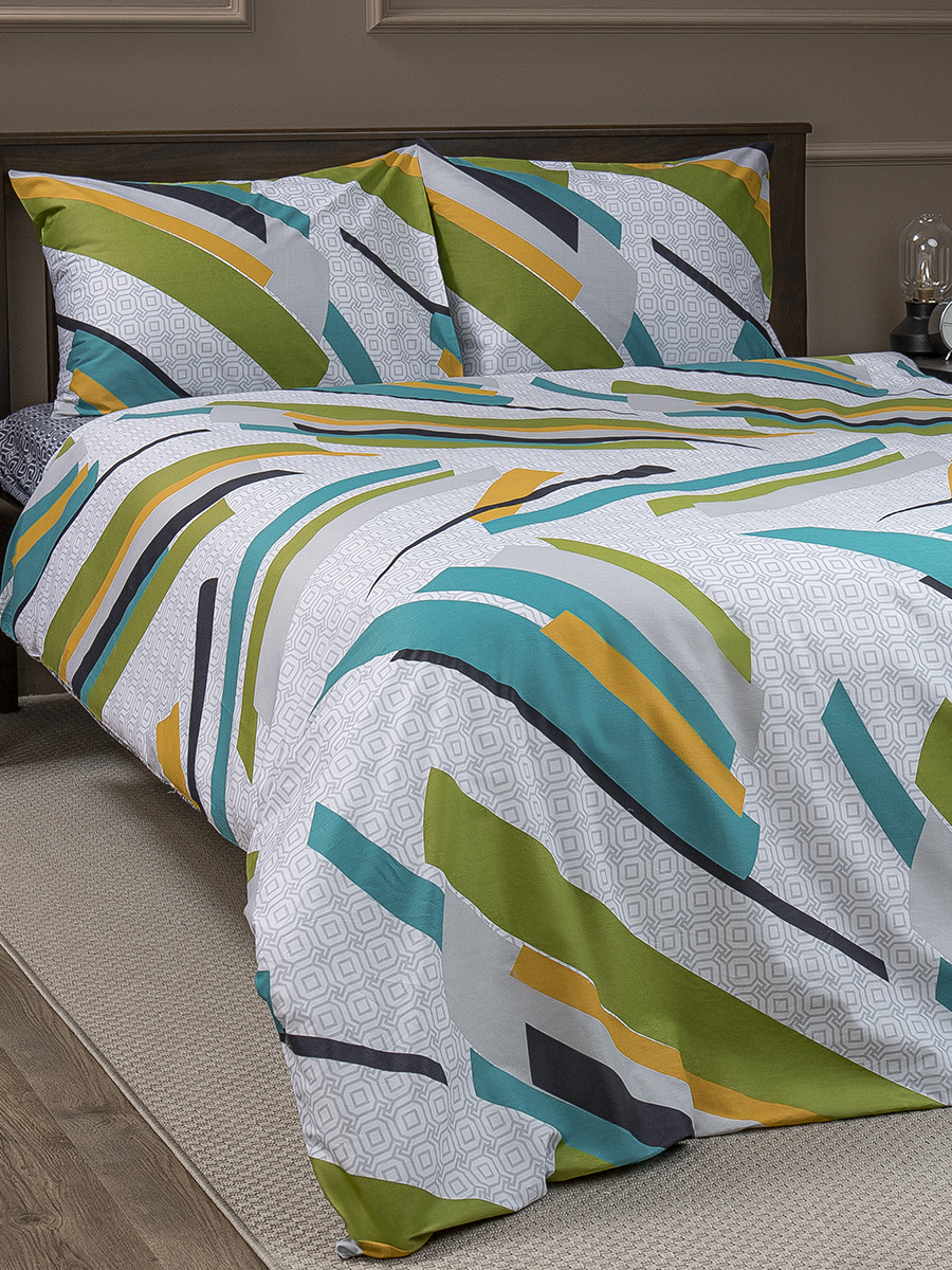 картинка Постельное бельё Amore Mio BZ QR Радужный DOUBLE max Sp h 