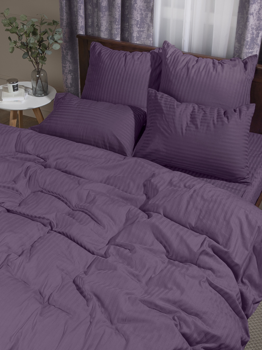 картинка Постельное бельё Amore Mio BZ QR Amaranth+ DOUBLE Ss 