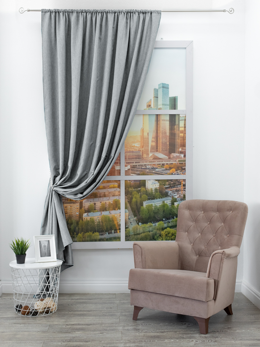 картинка Штора Amore Mio RR Rolex-85870A 2,0*2,7*1 бежевый 