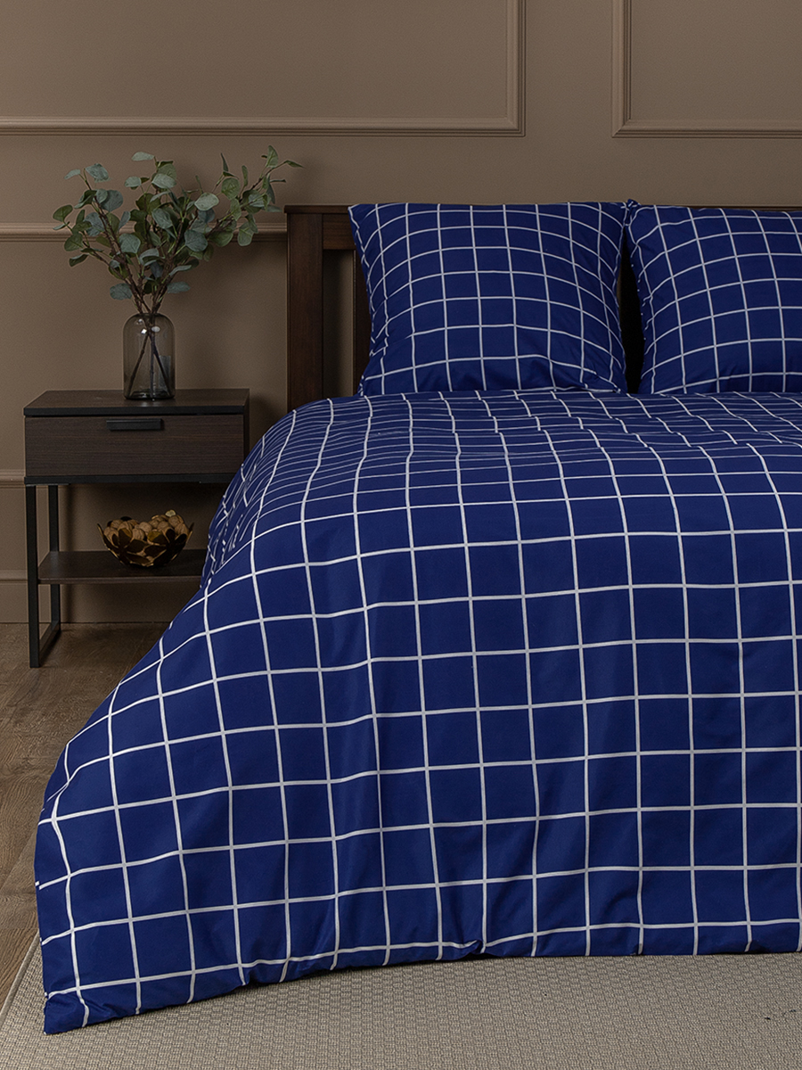 картинка Постельное бельё Amore Mio BZ Indigo DOUBLE M 