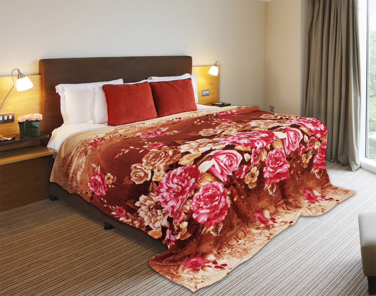 картинка Плед Texrepublic TF MF F38 1822 Цветы в саду 