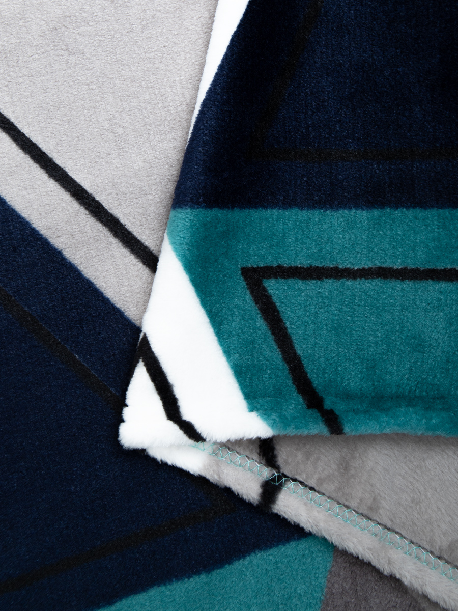 картинка Плед Texrepublic TF FN F118 a1520 Треугольники 