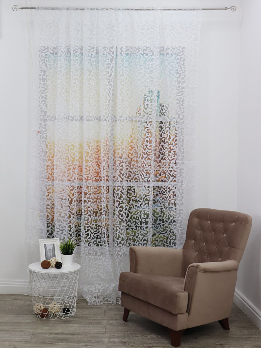 картинка Штора Amore Mio RR 5DX9195-01 ut 3,0*2,7*1 белый 