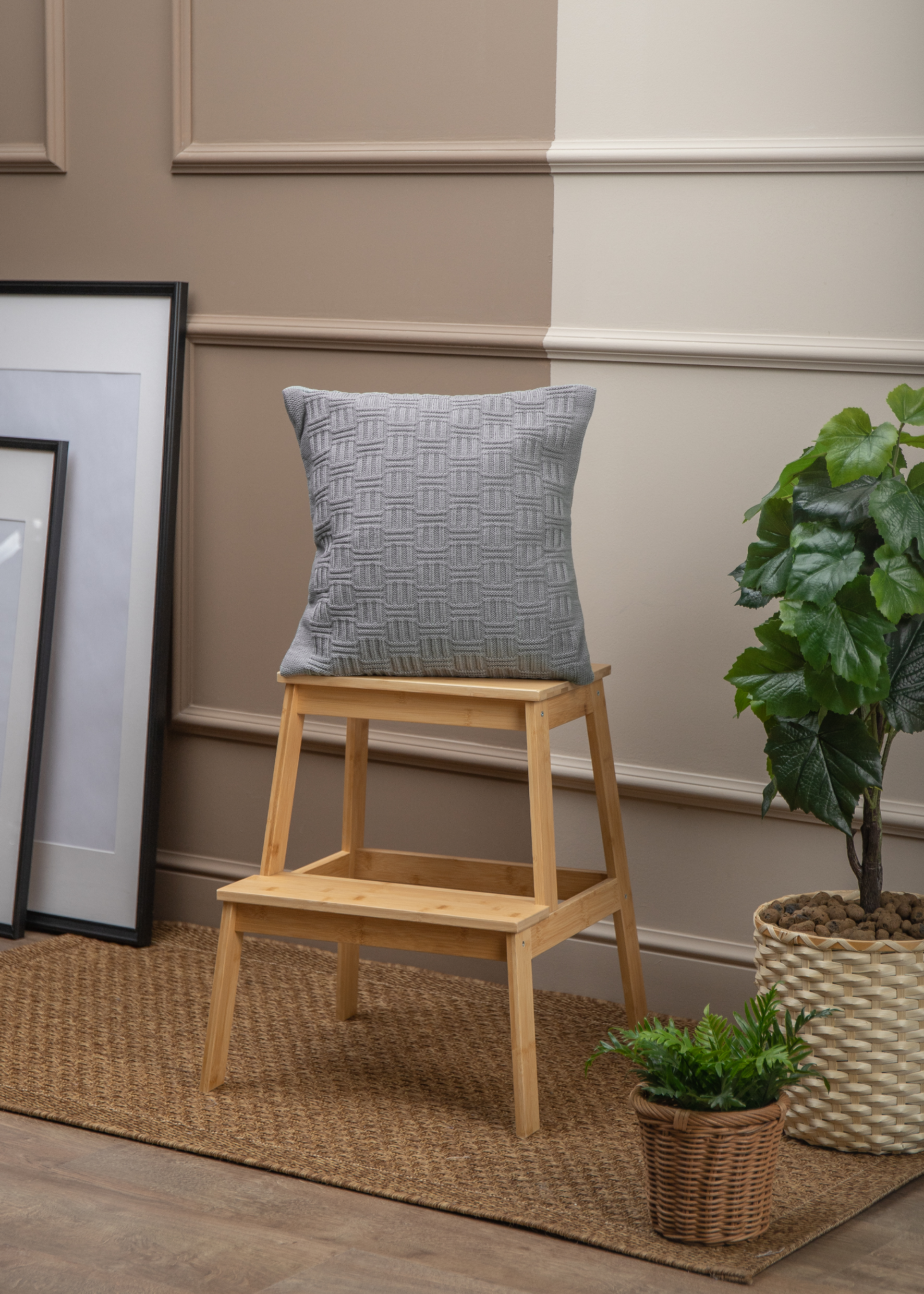 картинка Наволочка SV lt A 40*40 GY Серый n 