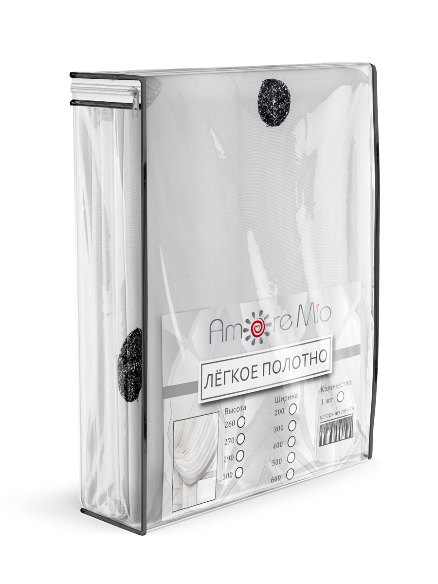 картинка Штора Amore Mio RR 4ML 240580-44 3,0*2,7*1 черный 