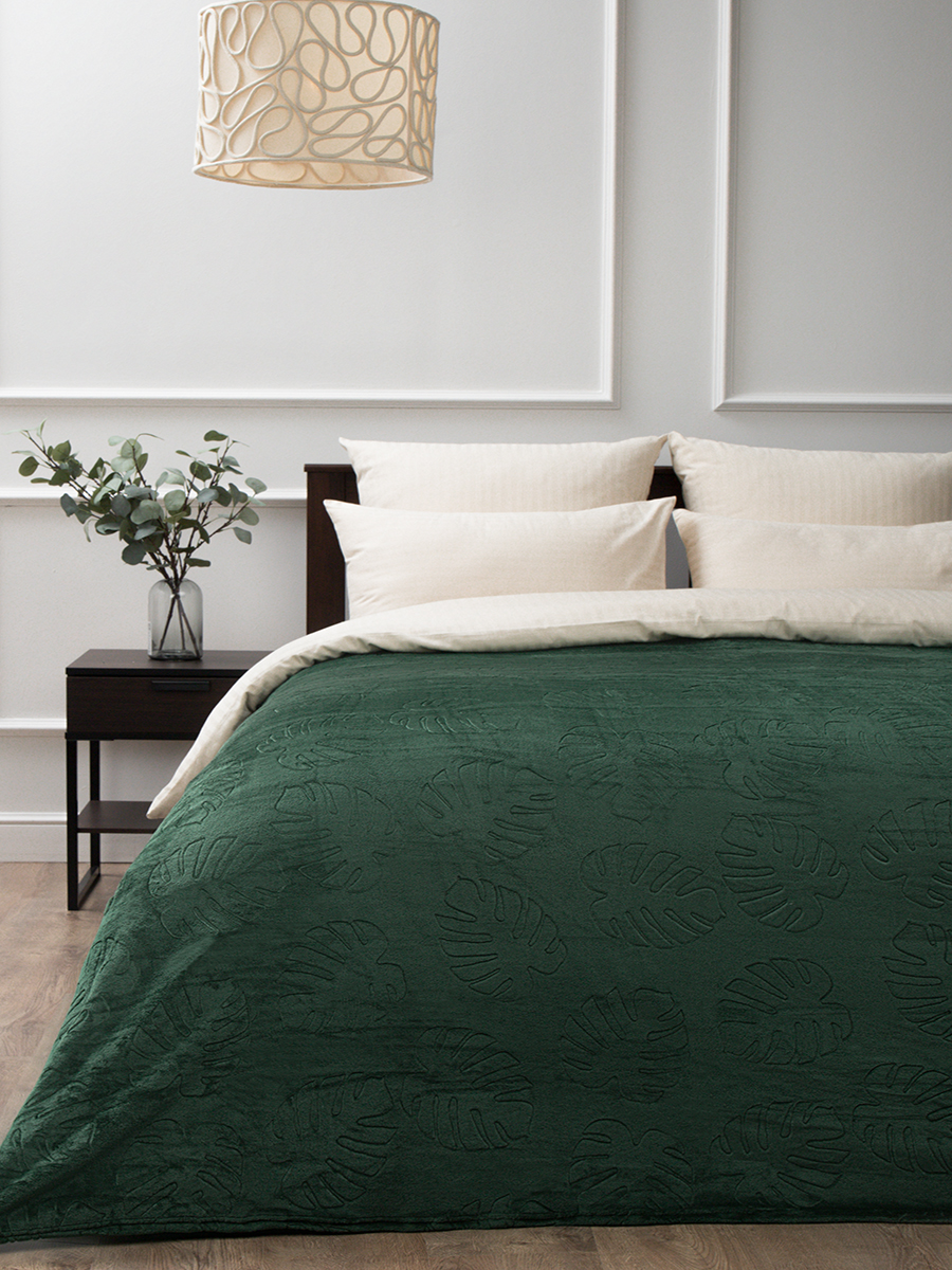 картинка Плед Texrepublic TF FNEL DKGR4 027/1520 m-монстера NC 