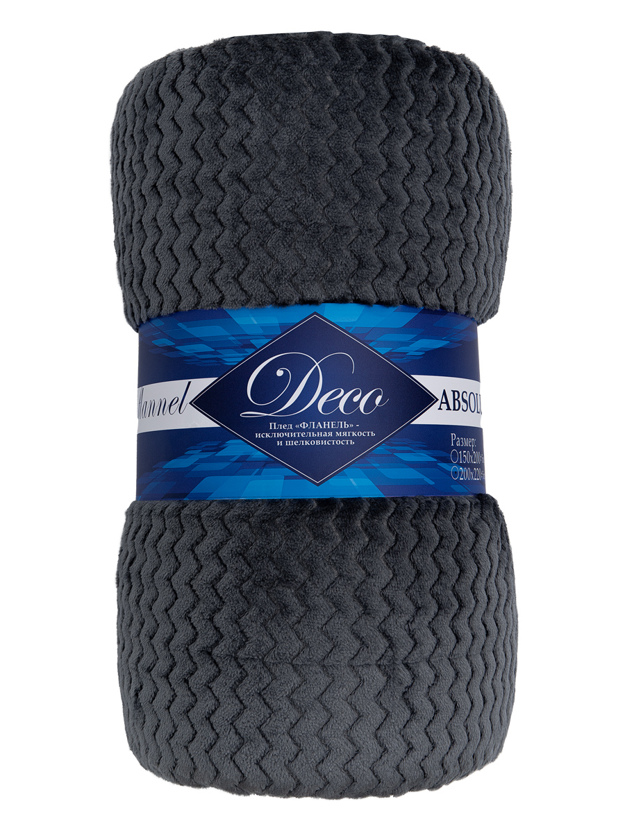 картинка Плед Texrepublic TF FNJ DKGY3 042/2022 s-змейка NC 