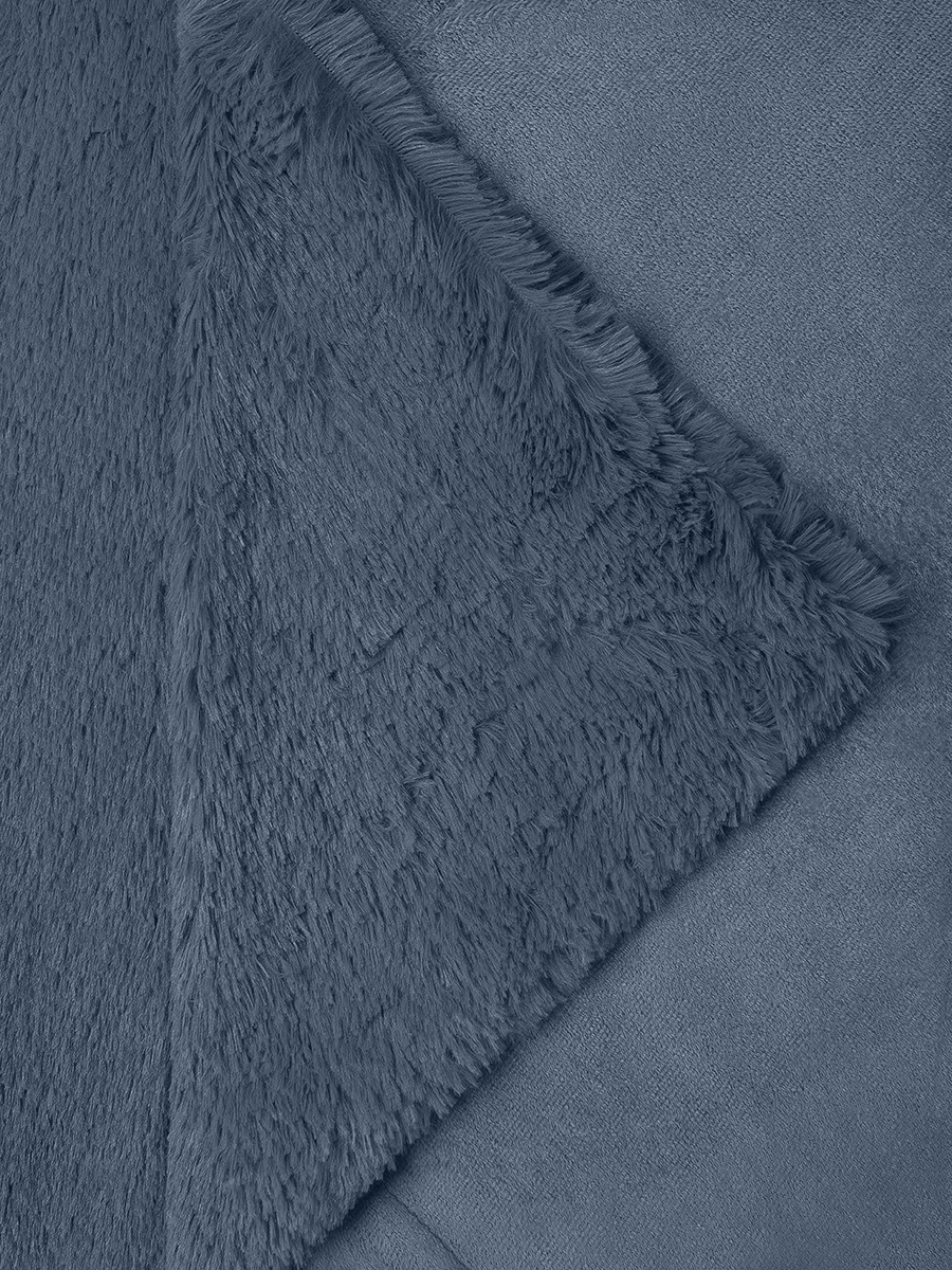 картинка Плед Buenas Noches искусст мех TF F072BL-GY 1622 ДВ 17-4111 