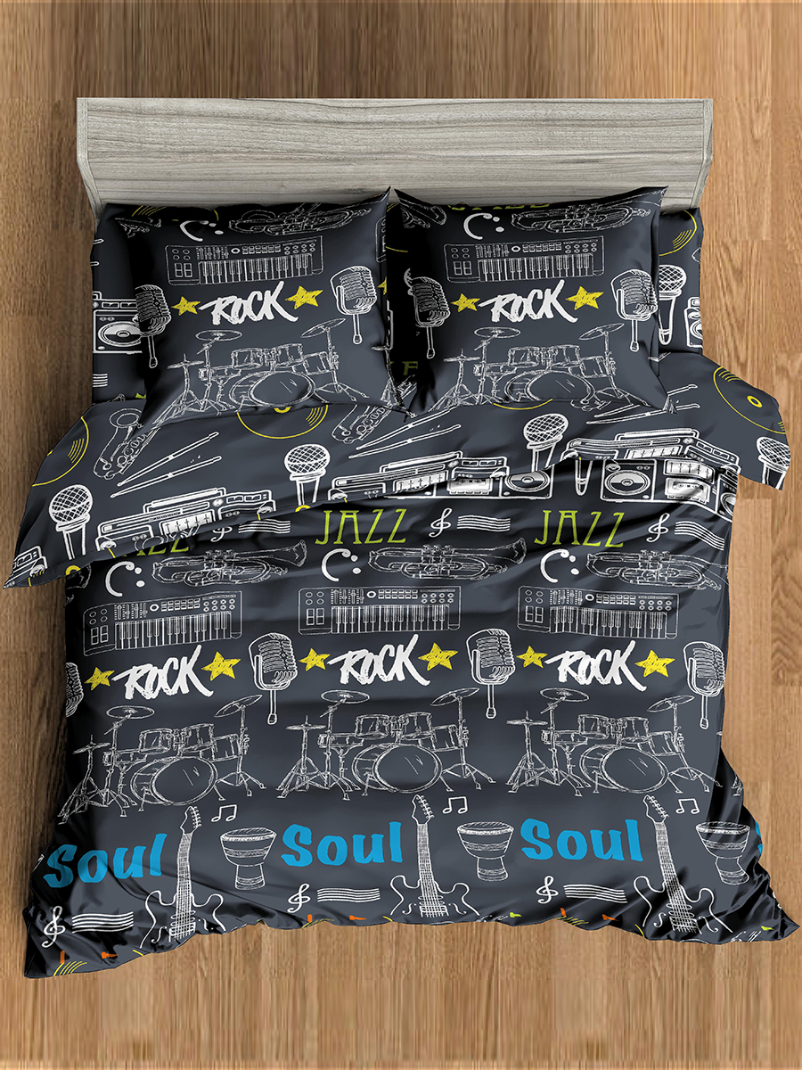 картинка Постельное бельё Amore Mio BZ Sound EURO M 