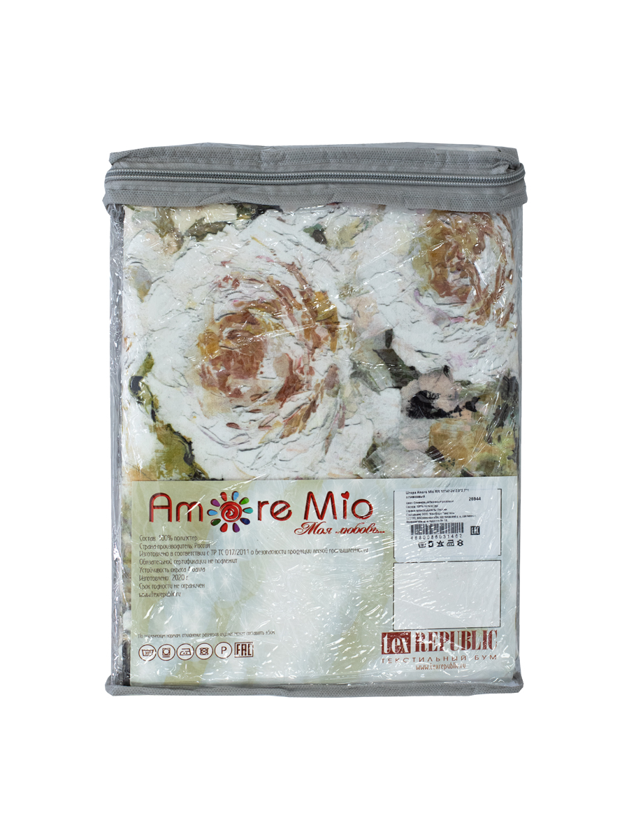 картинка Штора Amore Mio RR 12743-3V 2,0*2,7*1 оливковый 