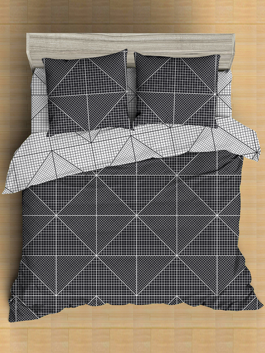 картинка Постельное бельё Amore Mio BZ Grid SINGLE M 