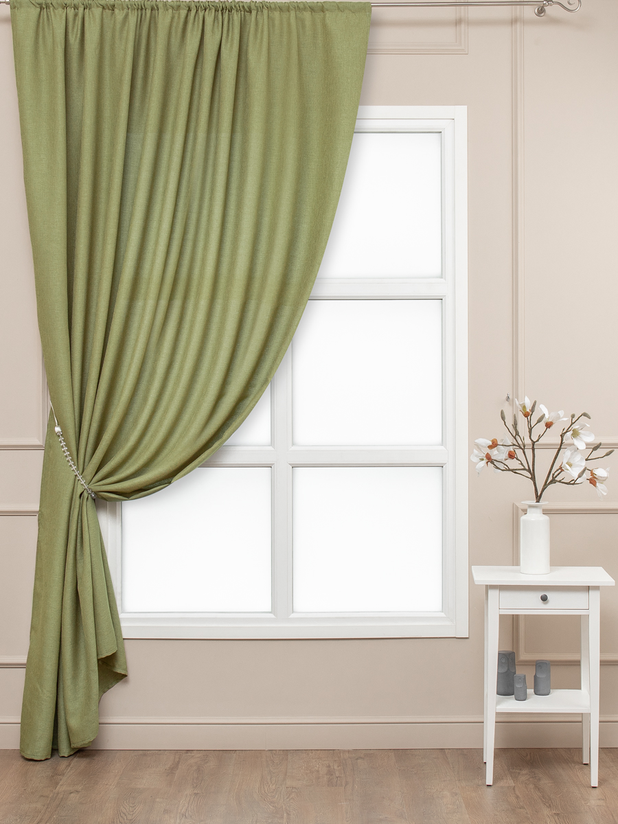 картинка Штора Amore Mio RR ZJM090-12 2,0*2,7*1 зеленый 