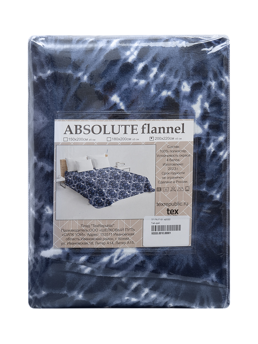 картинка Плед Texrepublic TF FN F151 a2022 Тай-дай 