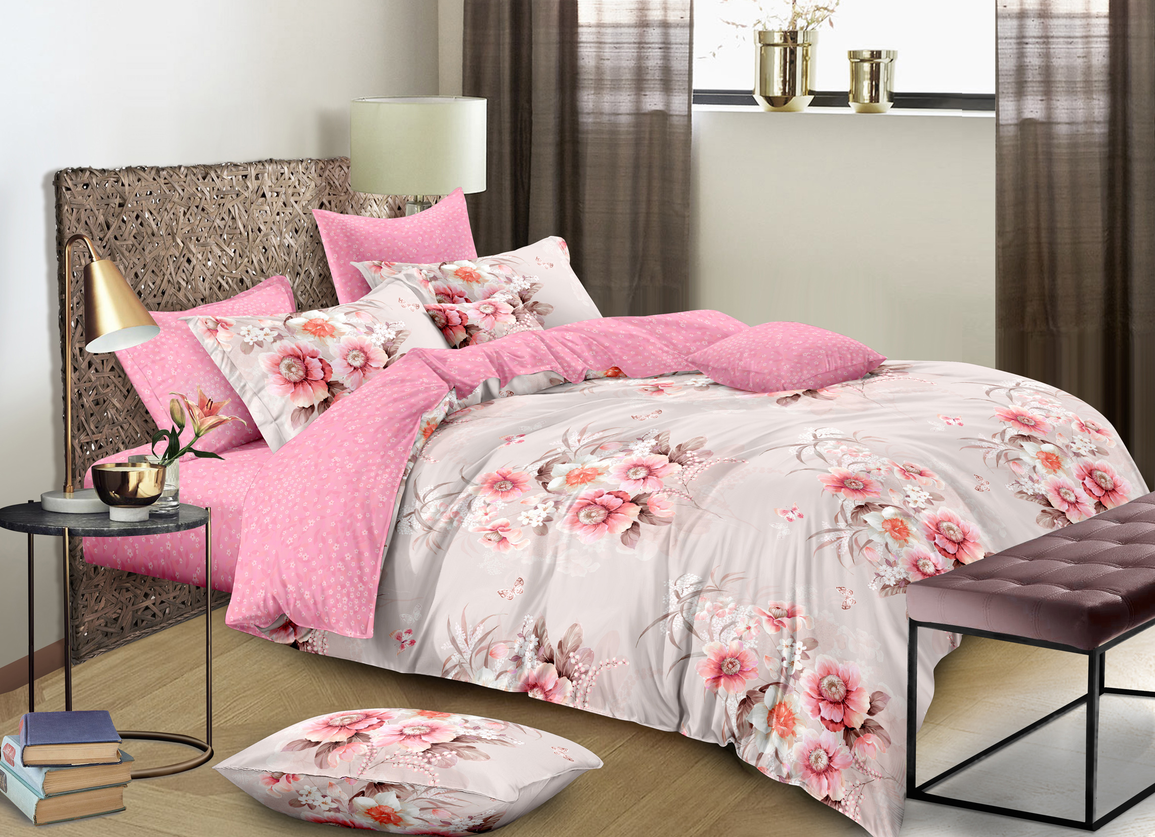 картинка Постельное бельё Amore Mio BZ QR Beatrice DOUBLE max Sp 