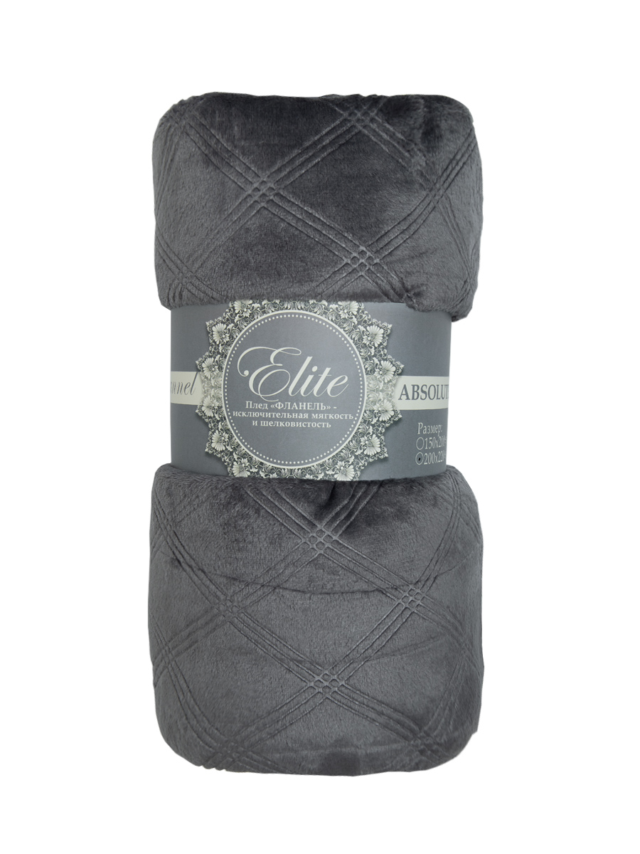 картинка Плед Texrepublic TF FNE DKGY2 041/2022 клетка NC 