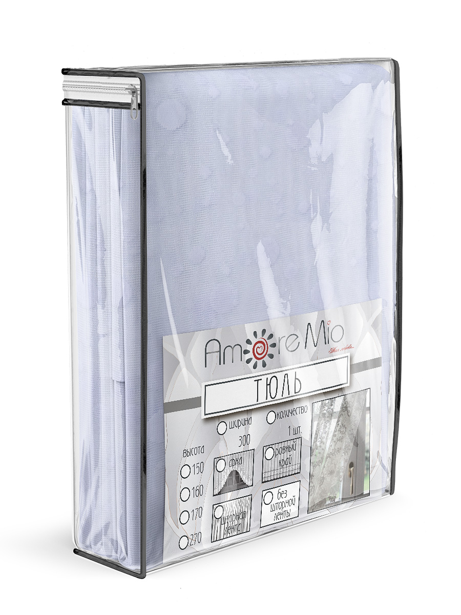 картинка Штора Amore Mio RR 4ML M 3099 3,0*2,7*1 белый 