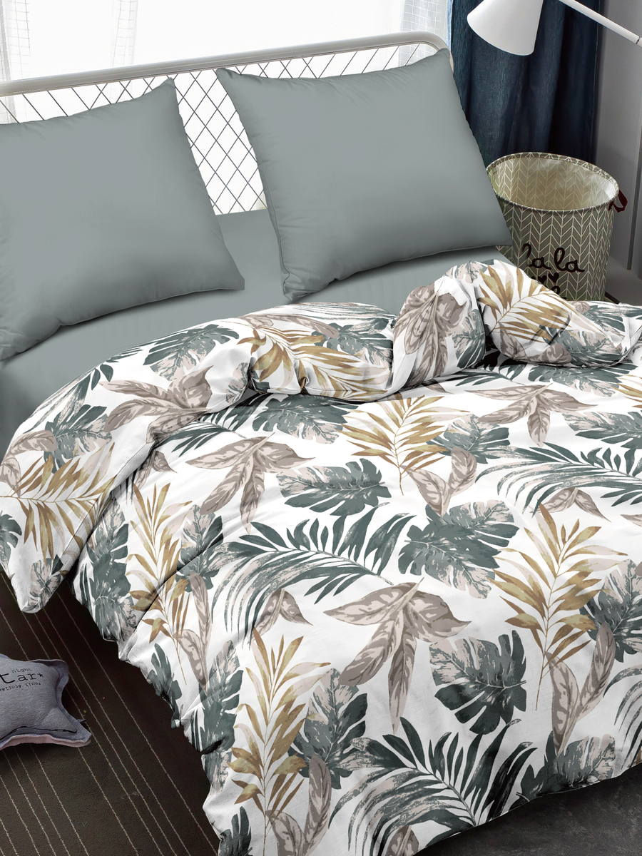 картинка Постельное бельё Amore Mio BZ QR Tropicana EURO P combo 