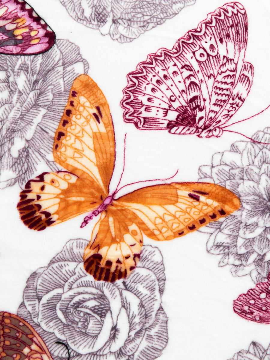 картинка Плед Texrepublic TF FN F108 b2022 Бабочки 