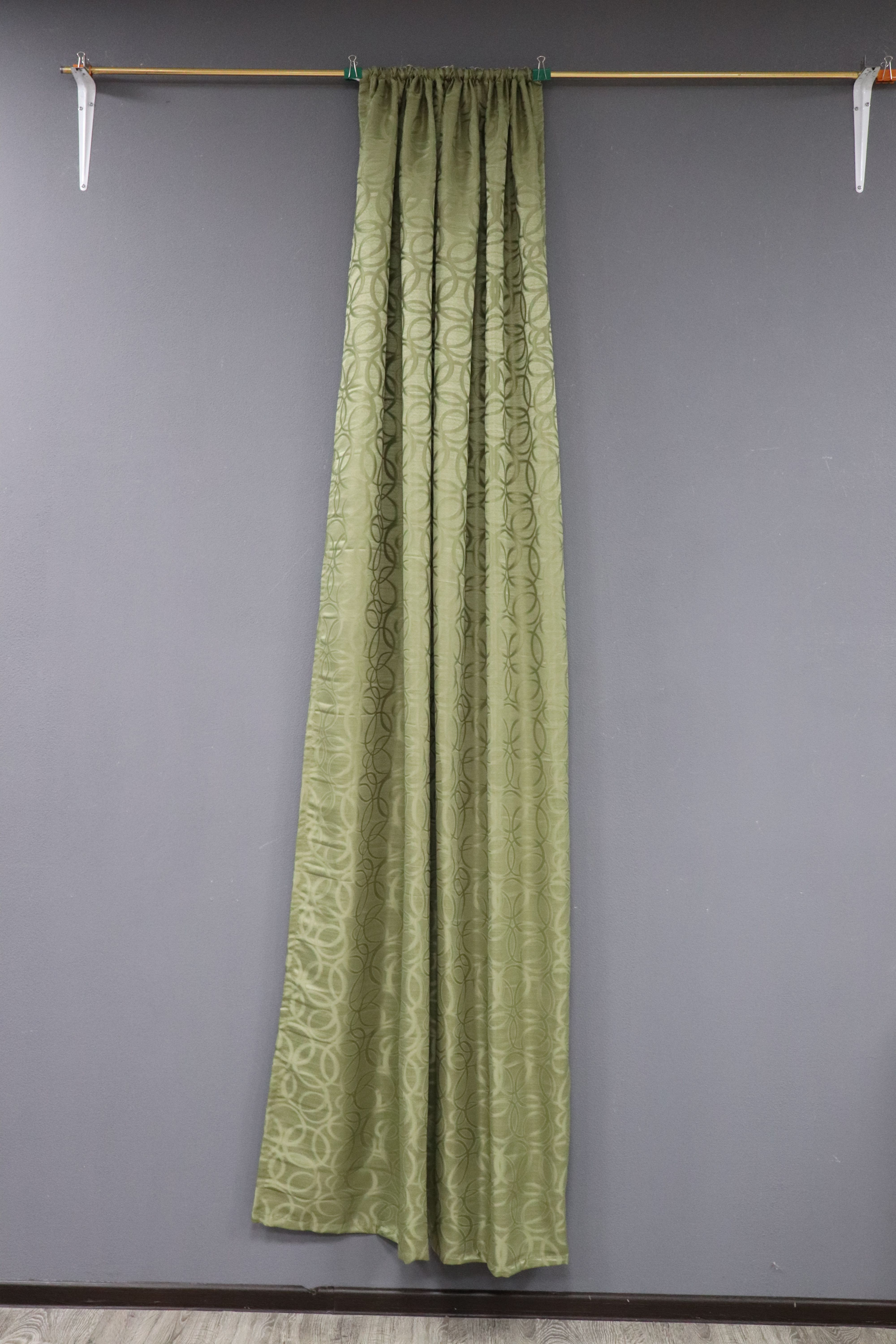 картинка Штора Amore Mio RR L504-107 1,4*2,7*1 зеленый 