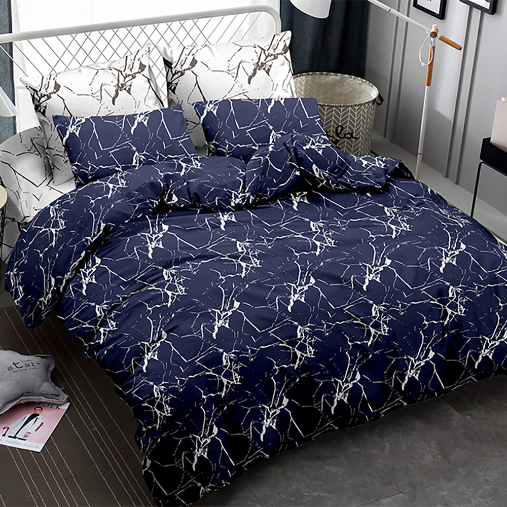 картинка Постельное бельё Amore Mio BZ QR Marble FAMILY Sp 