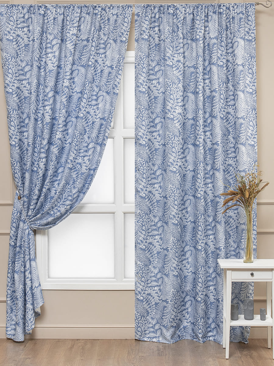 картинка Штора Amore Mio RR 6ML PDX2425-01 1,5*2,7*2 голубой 