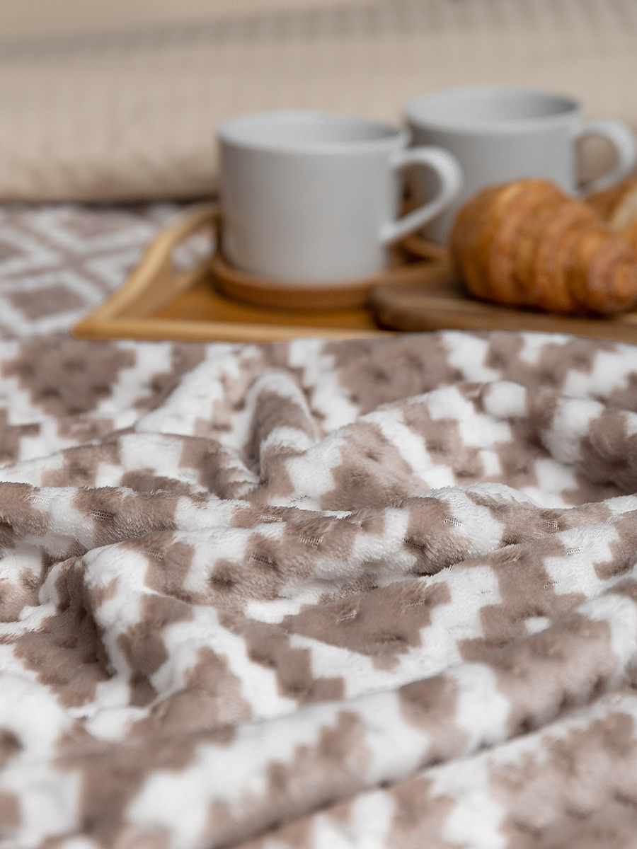 картинка Плед Texrepublic TF FNJp BE-GY3 006/2022 NC 