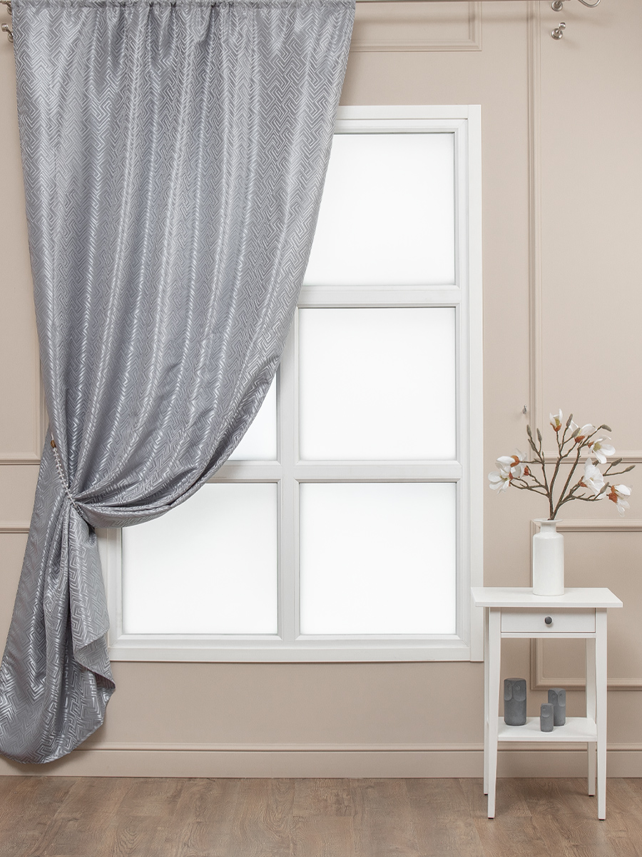 картинка Штора Amore Mio RR H9892-627 1,4*2,7*1 серый 