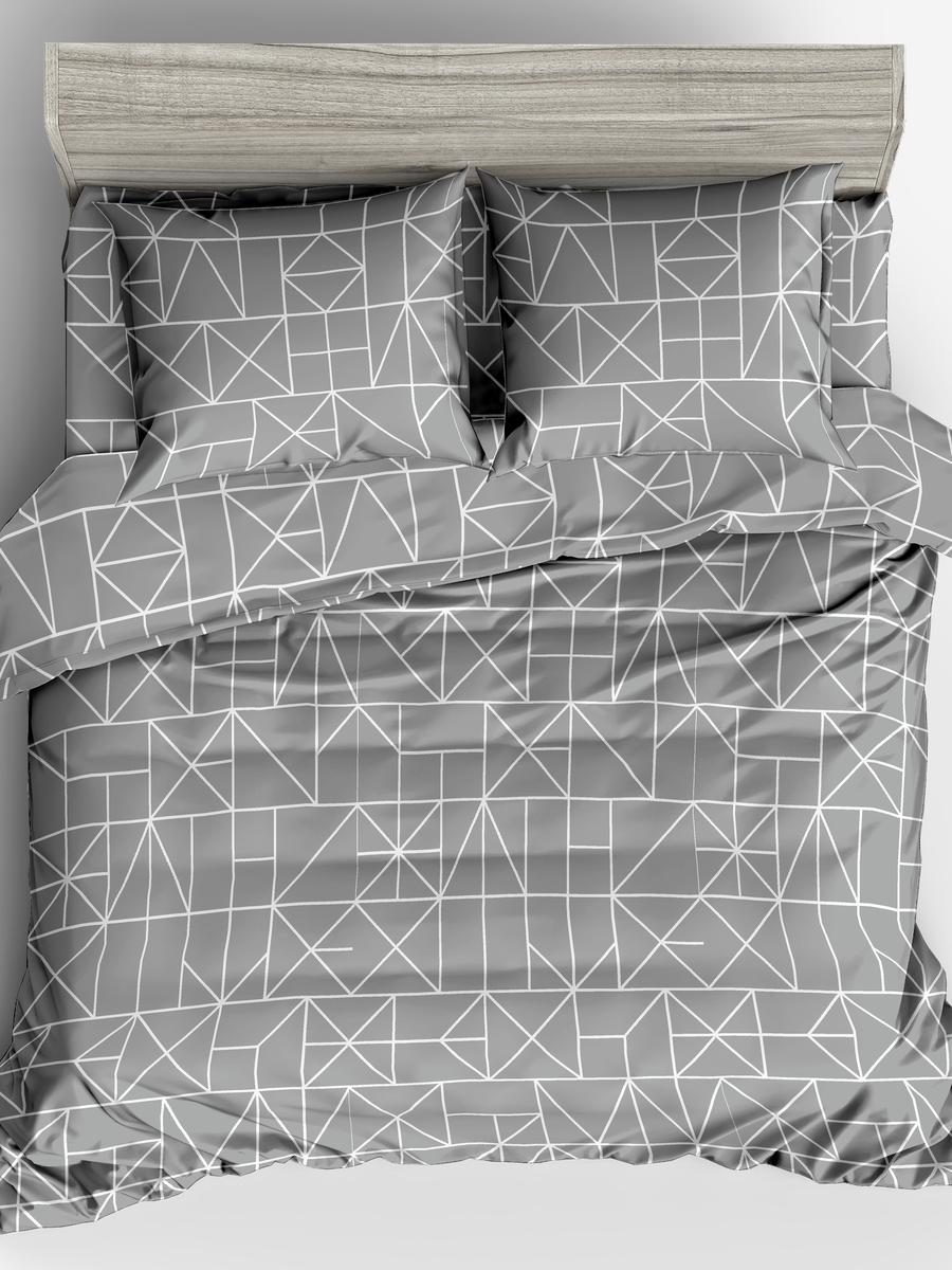 картинка Постельное бельё Amore Mio BZ Crack DOUBLE Mp 