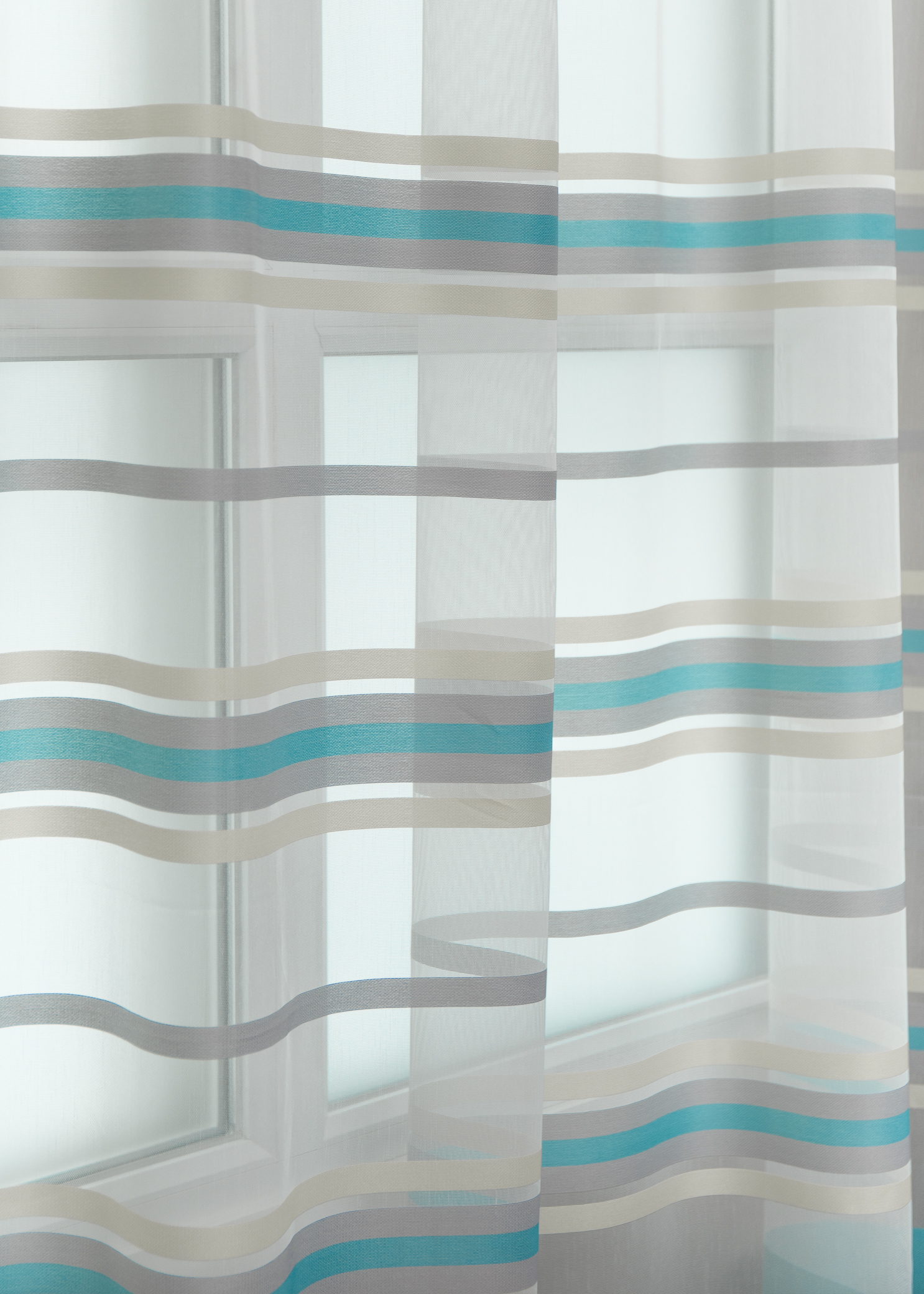 картинка Штора Amore Mio RR 2143-109 ut 3,0*2,8*1 бирюзовый 