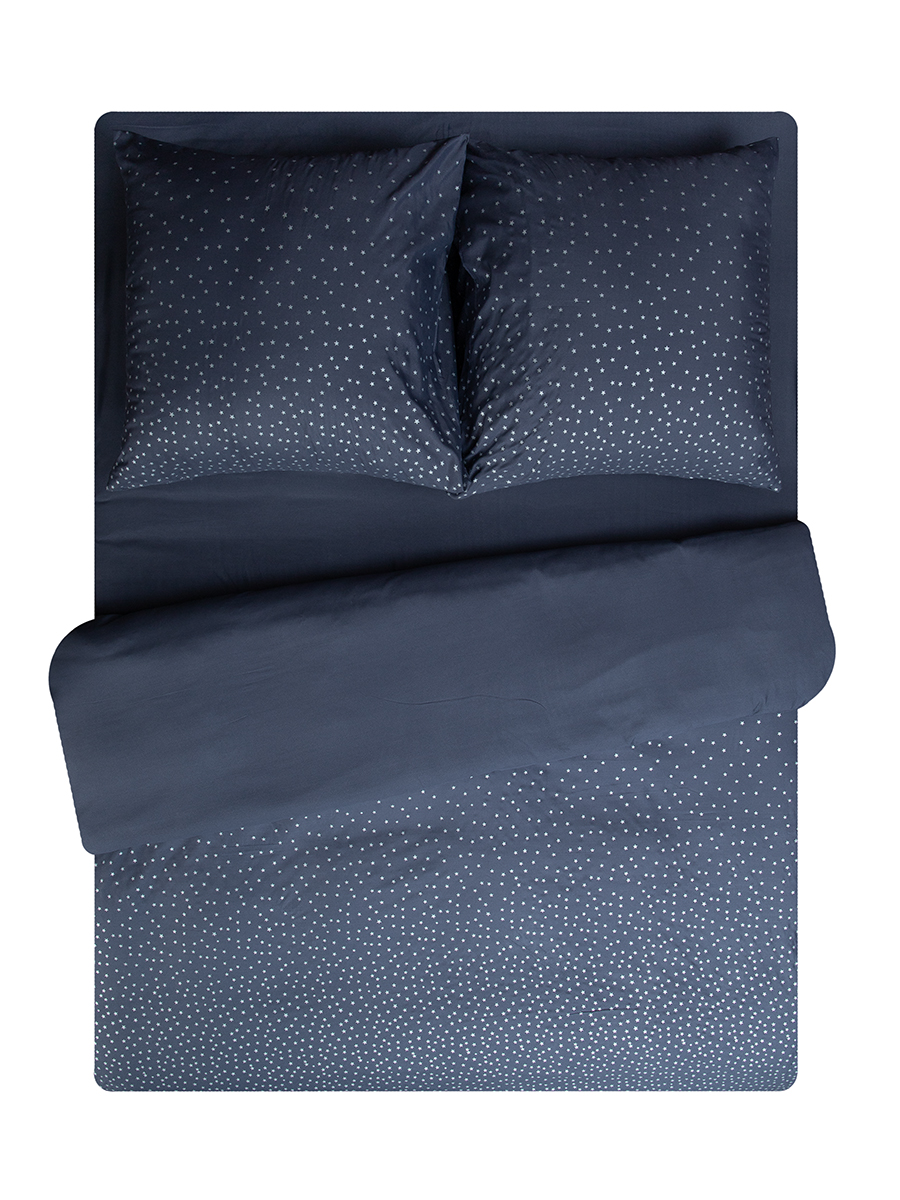 картинка Постельное бельё Amore Mio BZ QR Sky BL DOUBLE Msh 