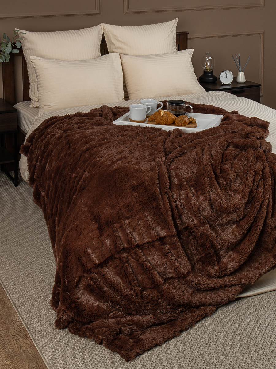 картинка Плед Buenas Noches искусст мех TF F072BR 1622 ДВ 