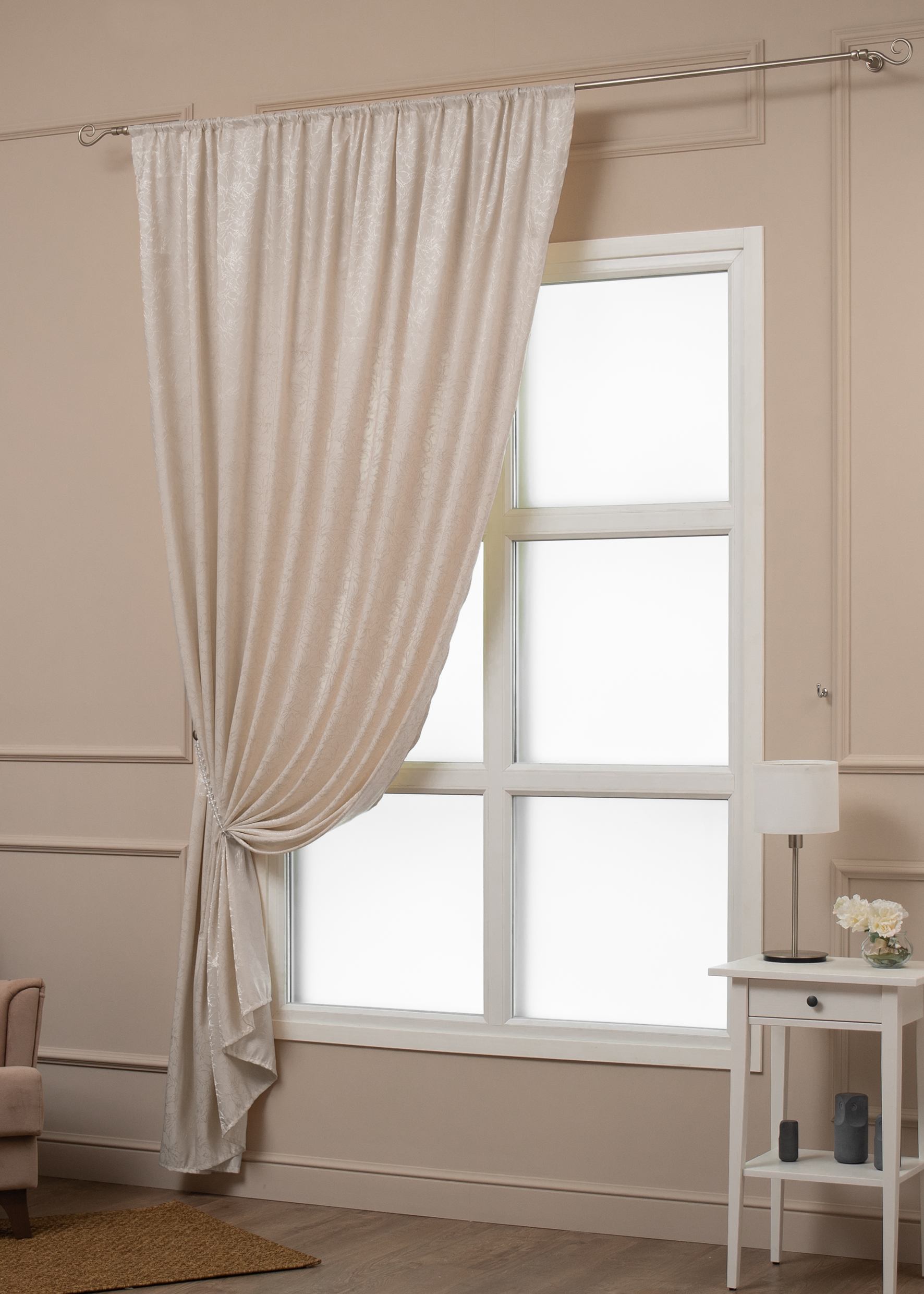 картинка Штора Amore Mio RR H9901-102 2,0*2,7*1 бежевый 